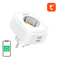 Prizë inteligjente Gosund SP112, WiFi, 2x USB, e bardhë
