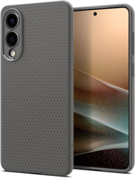 Mbulesë telefoni Spigen Liquid Air Marble, për Samsung Galaxy S25 Edge, gri