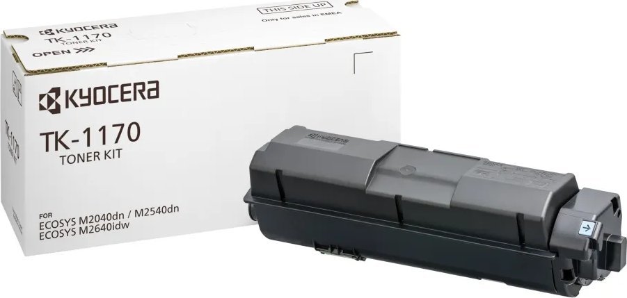 Toner printeri Kyocera TK‑1170, origjinal, ngjyrë e zezë