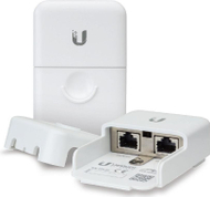 Mbrojtës rrjeti Ubiquiti ETH-SP-G2, ESD PoE, për ambiente të jashtme, i zi