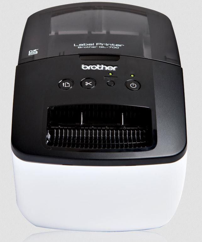 Printer etiketash Brother QL-700, printim termik direkt, kompakt, i bardhë