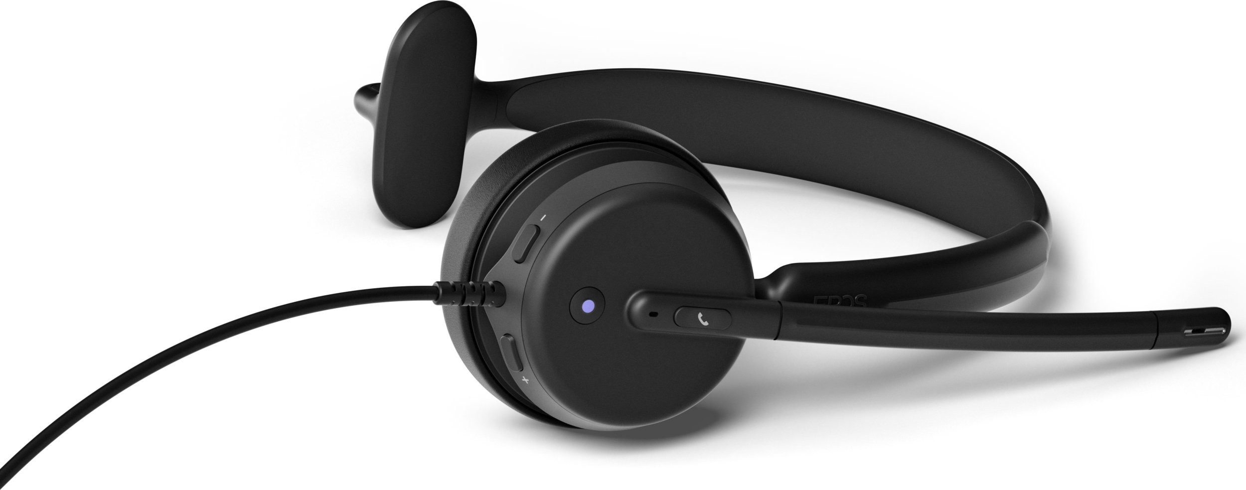 Kufje me kabllo EPOS IMPACT 430T, mono, Microsoft Teams, të zeza