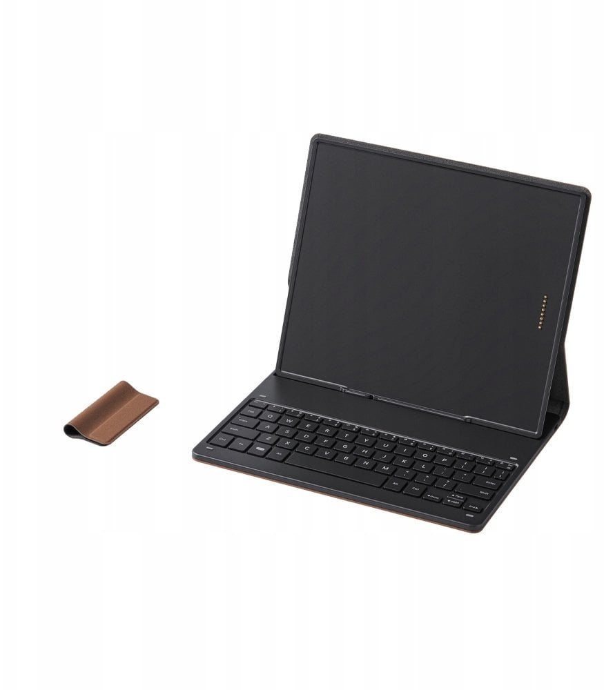 Këllëf me tastierë Onyx Boox Note Air5 C, lidhje magnetike, me bazament, kafe e zezë