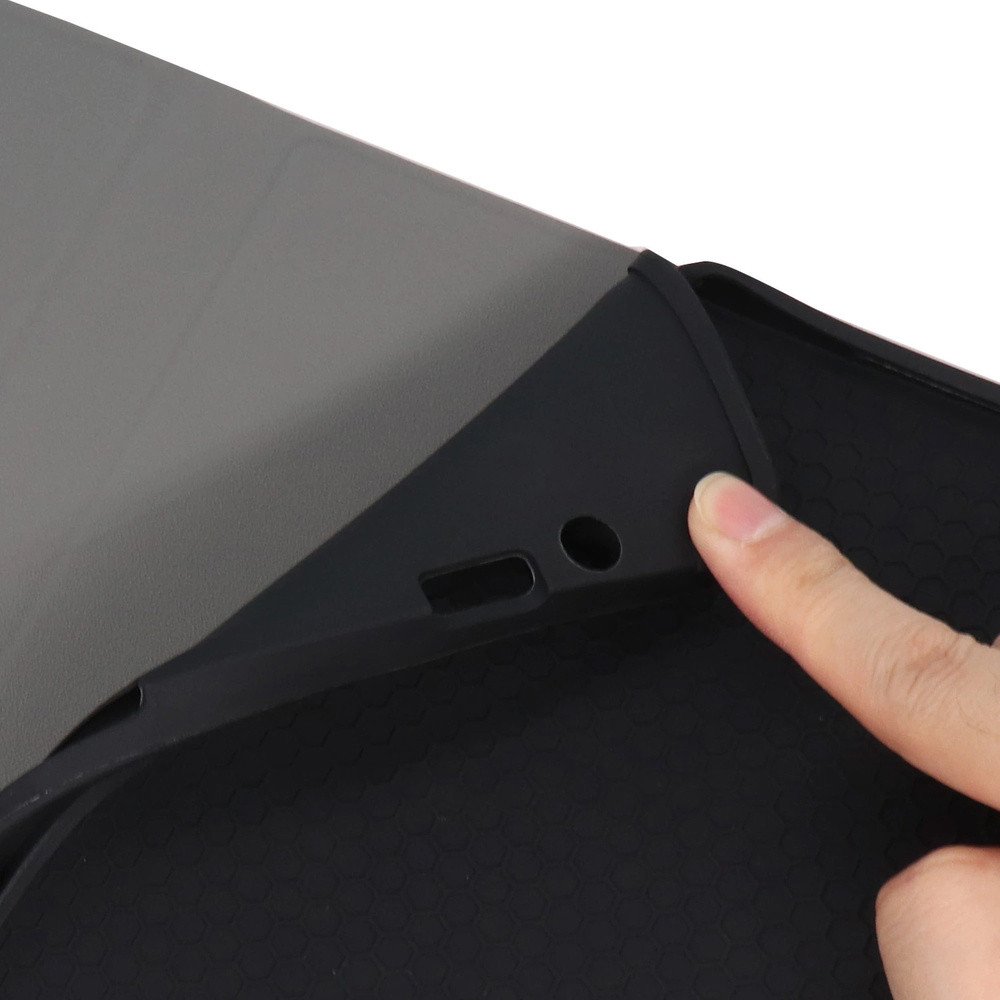 Kopertinë me tastierë Bluetooth për tablet Redmi Pad SE, me touchpad, lëkurë ekologjike, e zezë