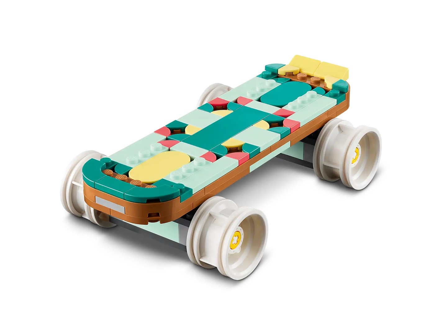 Set LEGO Creator Retro Roller Skate 31148, model ndërtimi dekorativ, shumëngjyrësh