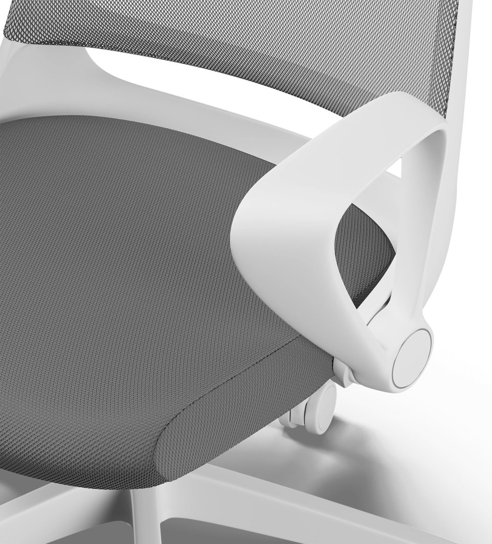 [OUTLET] Karrige zyre SENSE7 Sopty, e bardhë/ hirtë