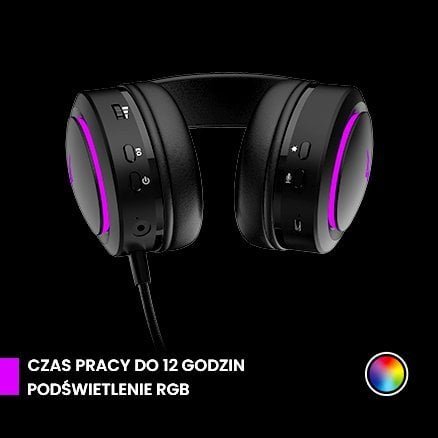 Set gaming PREYON Hurricane Fly PHF40B dhe tastierë Blue Blitz Claw PBBC87B, wireless, RGB, e zezë