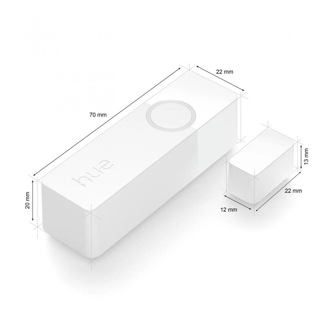 Senzor kontakti Philips Secure Contact Sensor, smart, i bardhë 6