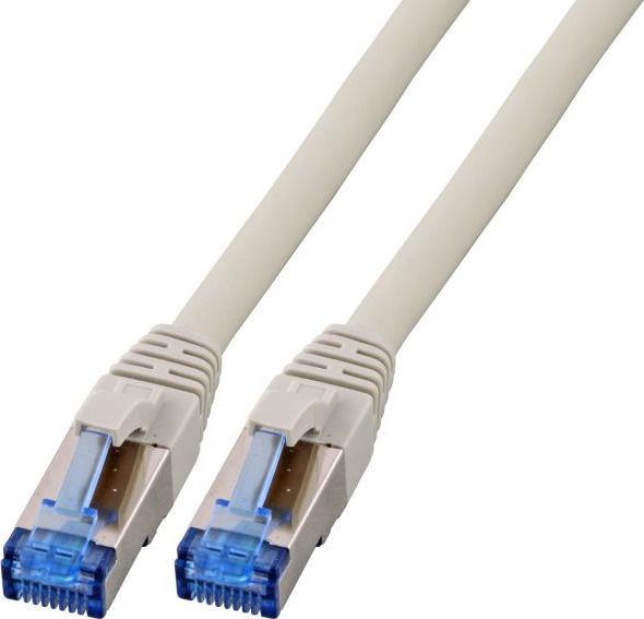 Kabllo patchcord EFB S/FTP, Cat.6A, 10m, e bardhë