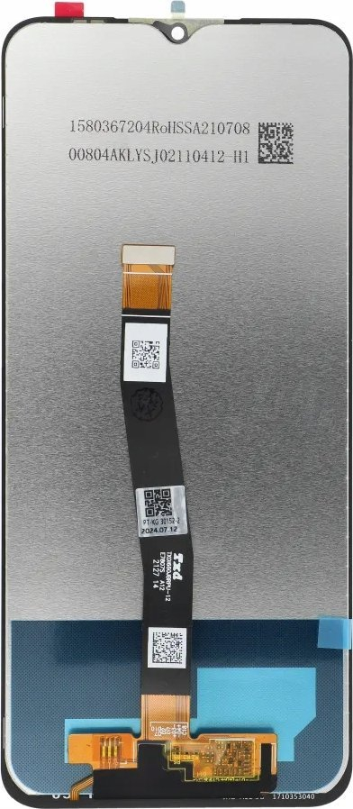 Ekran LCD OEM FixCell për Samsung Galaxy A22 5G A226, i rifabrikuar, pa kornizë, i zi