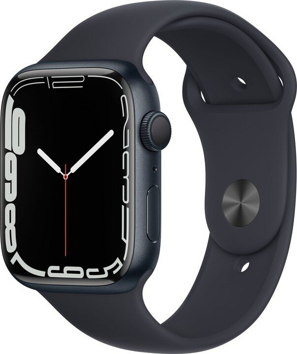 [OUTLET] Orë e mençur Apple Watch Series 7 GPS, 45mm, e zezë