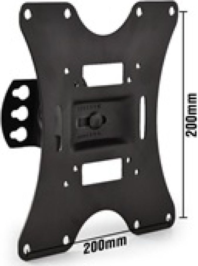 Mbajtëse muri për TV Art CV-30, 13"-42", deri 30 kg, e zezë