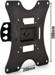 Mbajtëse muri për TV Art CV-30, 13"-42", deri 30 kg, e zezë
