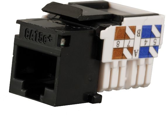 Modul Solarix Keystone SXKJ5EUTPBK, RJ-45, Cat.5e, UTP, i zi