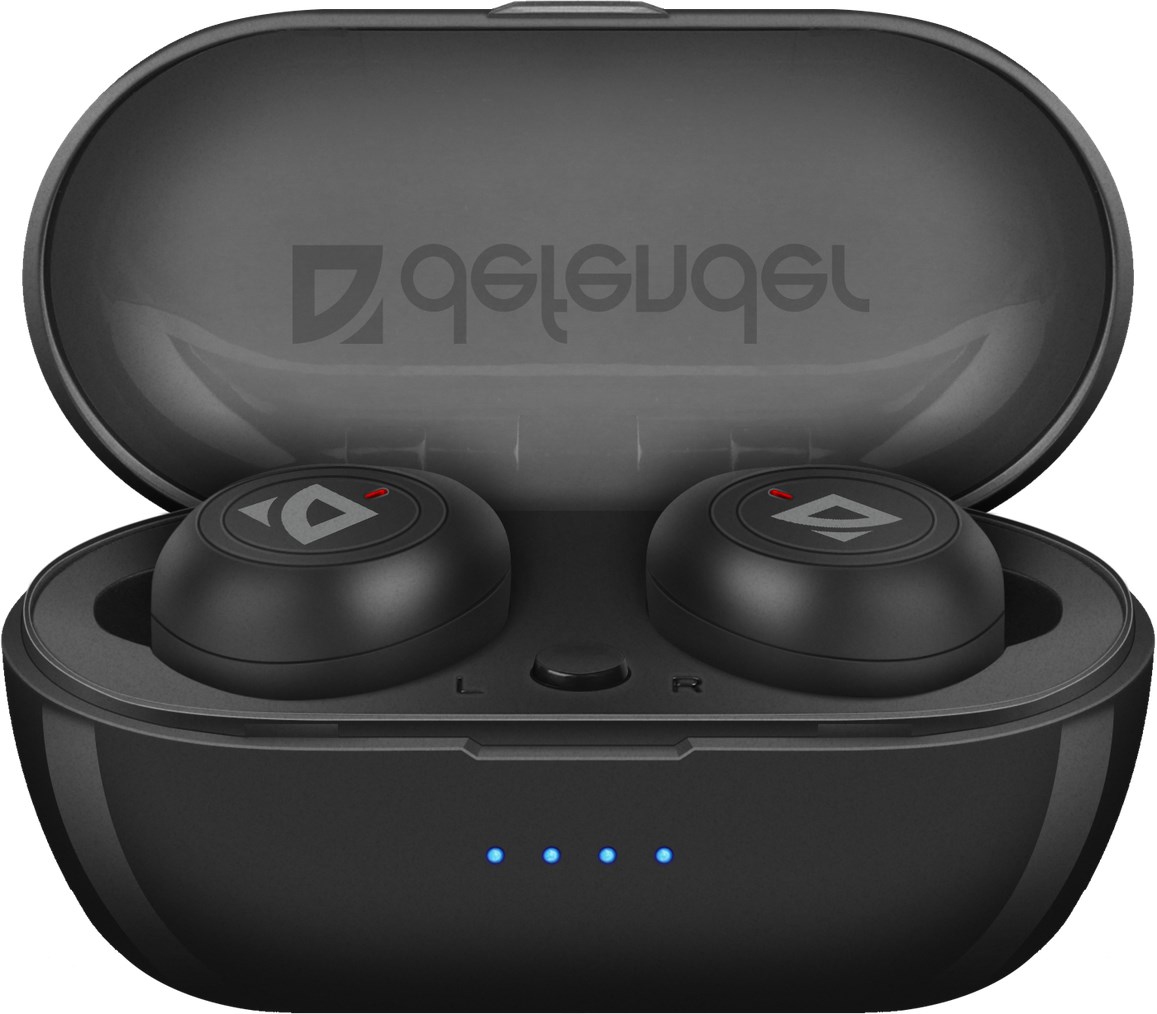 Dëgjuese Defender Twins 638, Wireless, të zeza