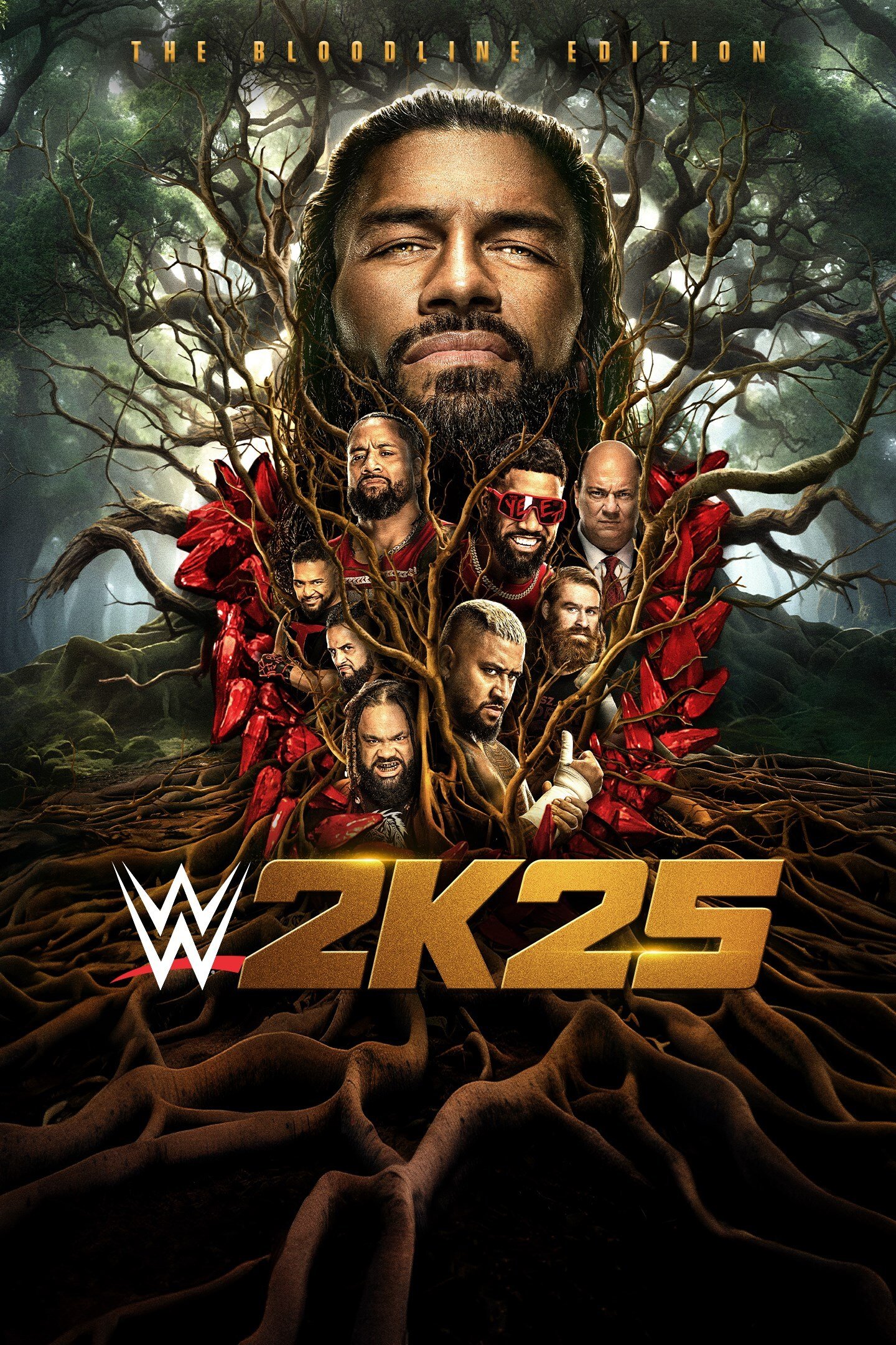 Игра WWE 2K25 The Bloodline Edition, борење, за конзоли