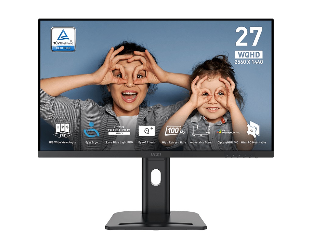Monitor MSI PRO MP273QP E2, 27", WQHD, i zi