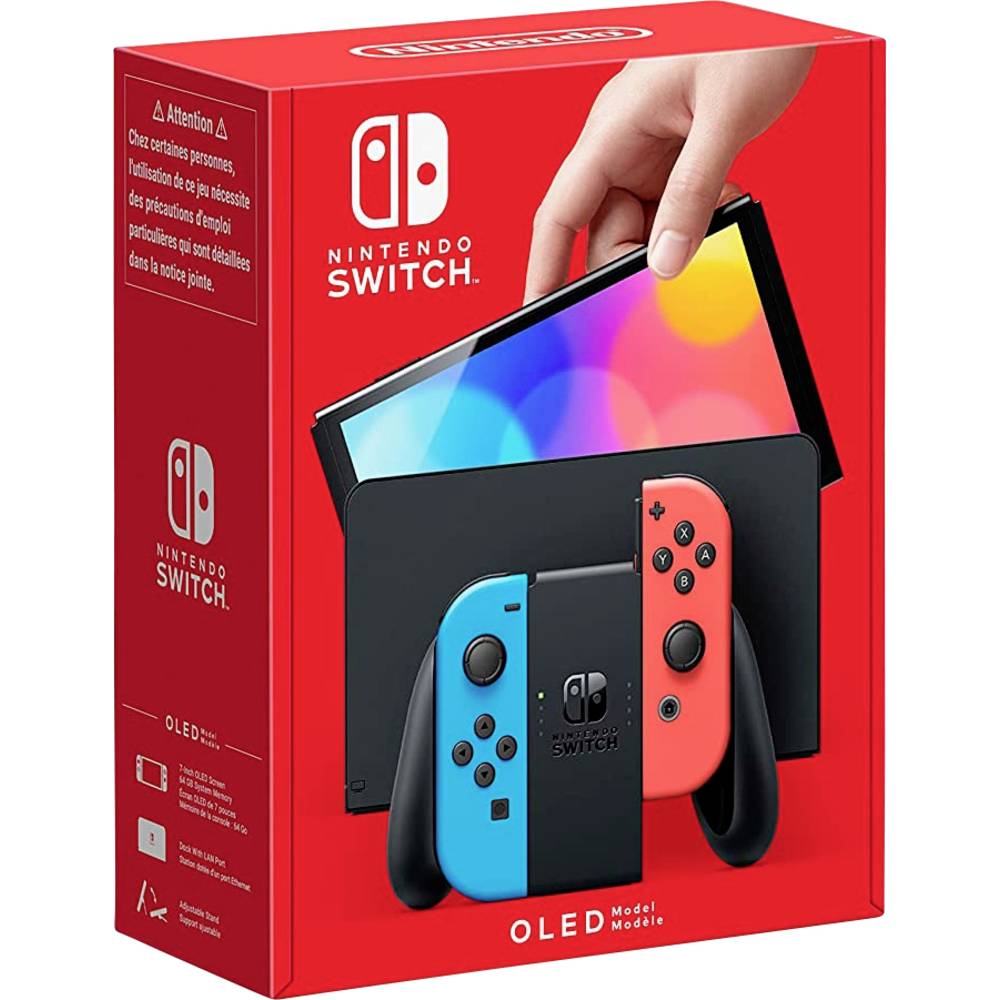 Konzolë Nintendo Switch OLED, e kuqe/e kaltër