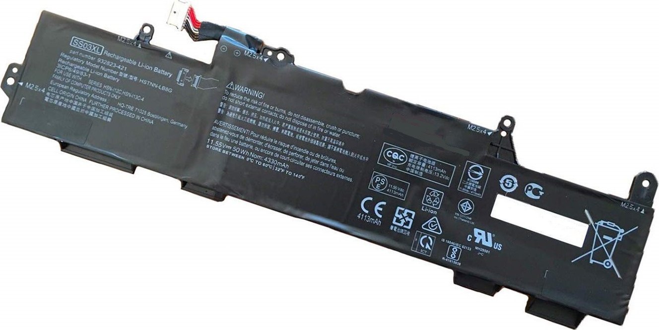 Bateri laptopi CoreParts MBXHP-BA0205 për HP EliteBook 840 G5, zëvendësuese, e zezë