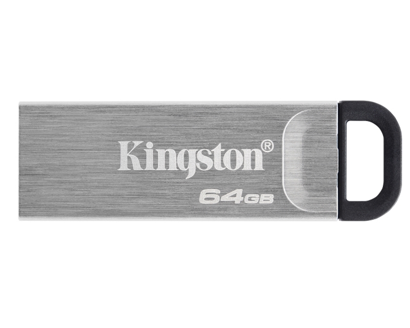 USB Kingston DataTraveler Kyson, - 64GB, e argjendtë