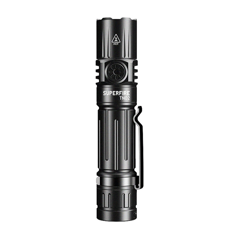 Elektrik dore Superfire TN02, 1800lm, USB C, i zi