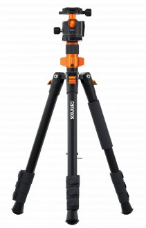 Фотографски статив Camrock Wanderer T42, 176 cm, алуминиум, црн