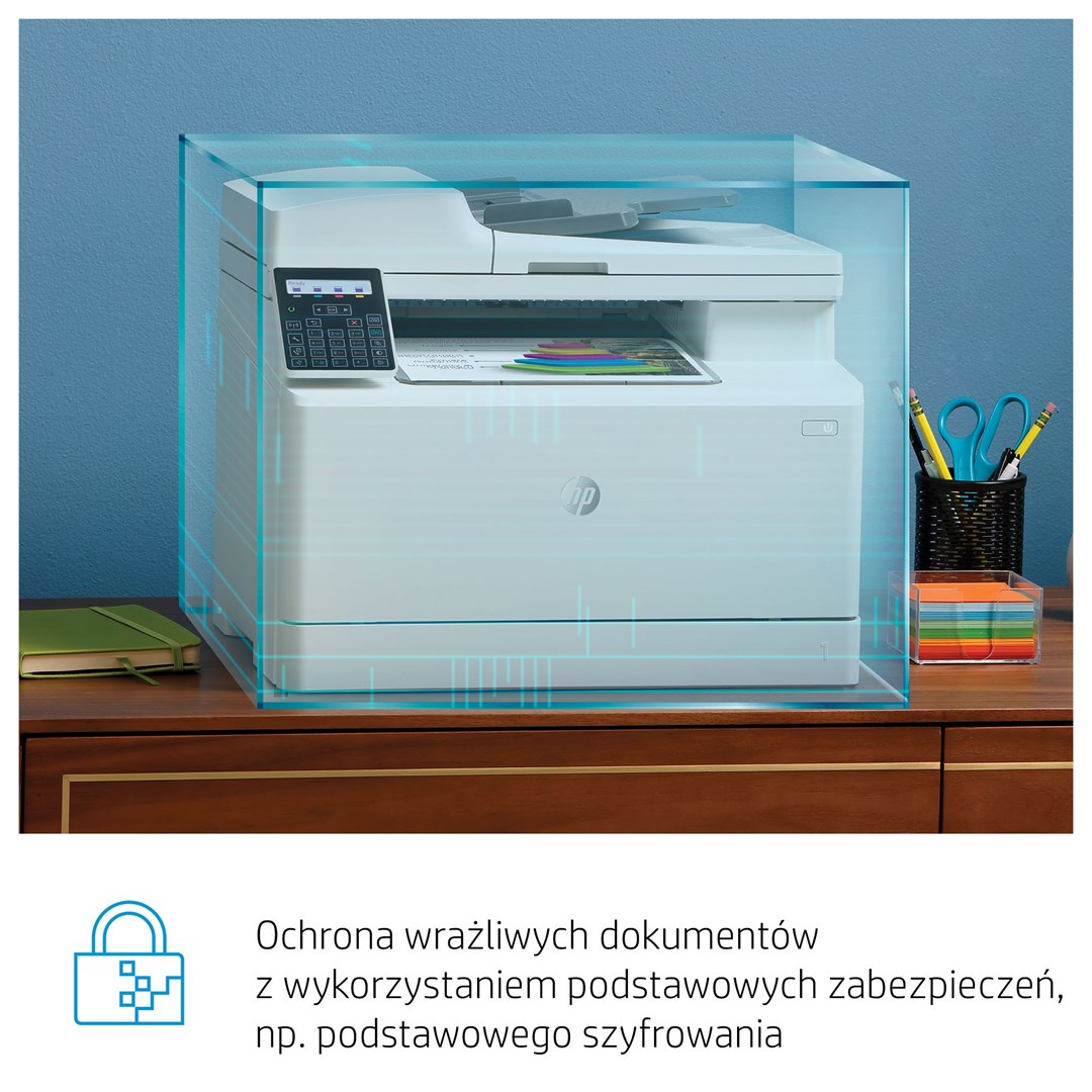 Printer HP Color LaserJet Pro M183fw, All-in-One, i bardhë