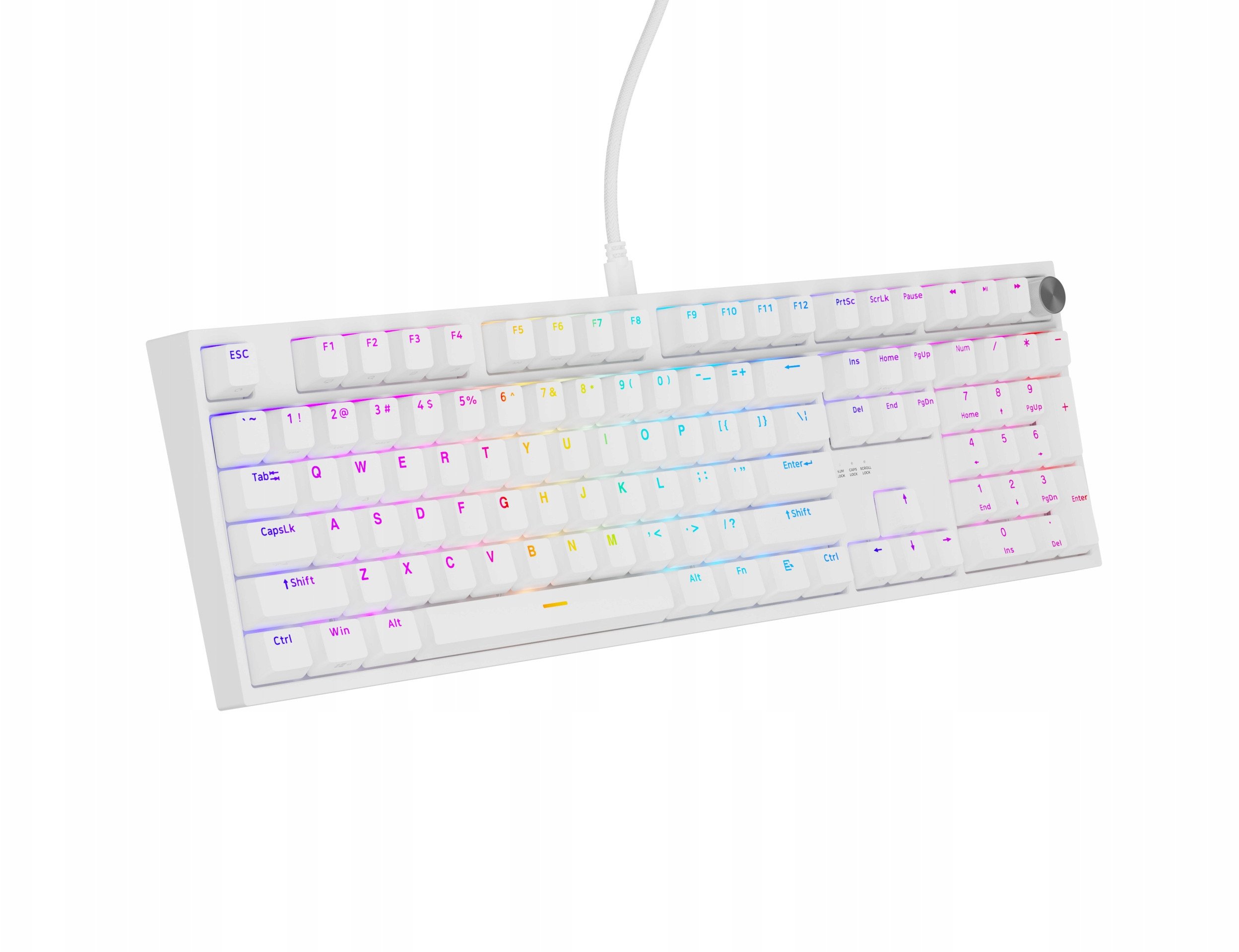 Tastierë mekanike Genesis Thor 404 US NKG-2300, RGB, me kabllo, e zezë