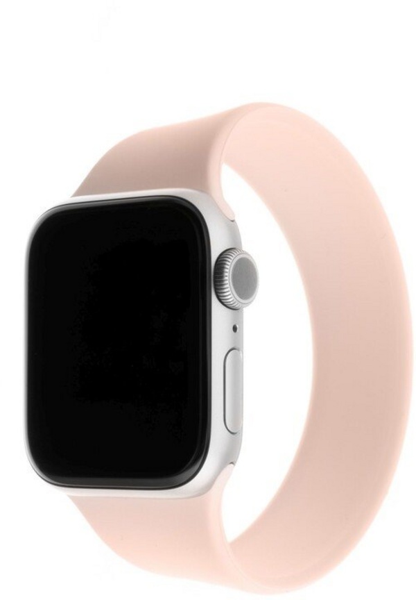 [OUTLET] Rripa silikoni FIXED për Apple Watch, 42 / 44mm, elastik, L, rozë