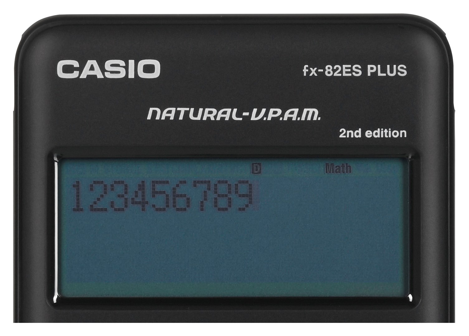 Kalkulator shkencor Casio FX-82ES PLUS-2, ekran me piksel, xhepi, i zi