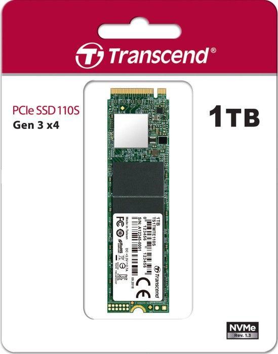 Disk SSD Transcend 110S, 1TB, M.2 2280 PCI-E x4 Gen3 NVMe