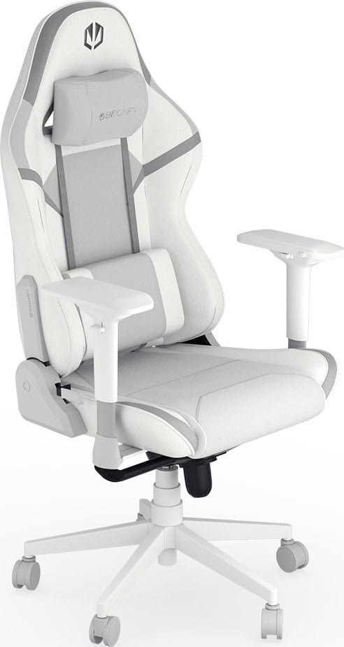 Set gaming Endorfy Armchair Scrim OWH dhe tavolinë elektrike Atlas L, 150 x 78 cm, e bardhë
