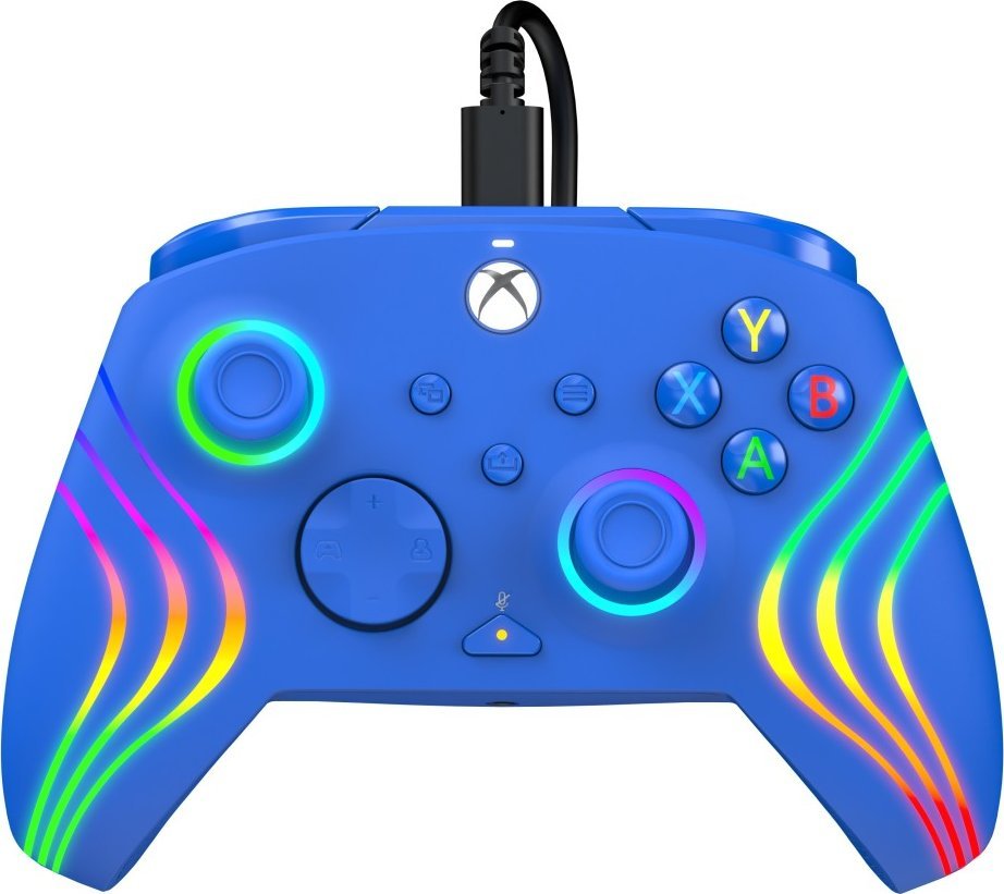 Kontroller PDP XS Afterglow WAVE, me kabllo, i kaltër