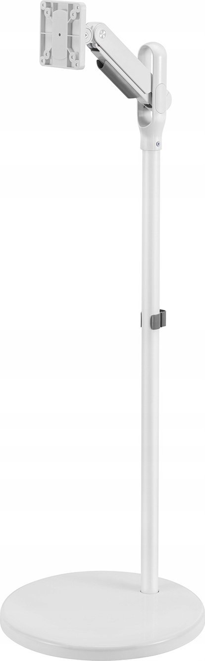 Stendë mobile dyshemeje për monitor TV Maclean MC-970W, 17"-35", 2-10kg, e bardhë