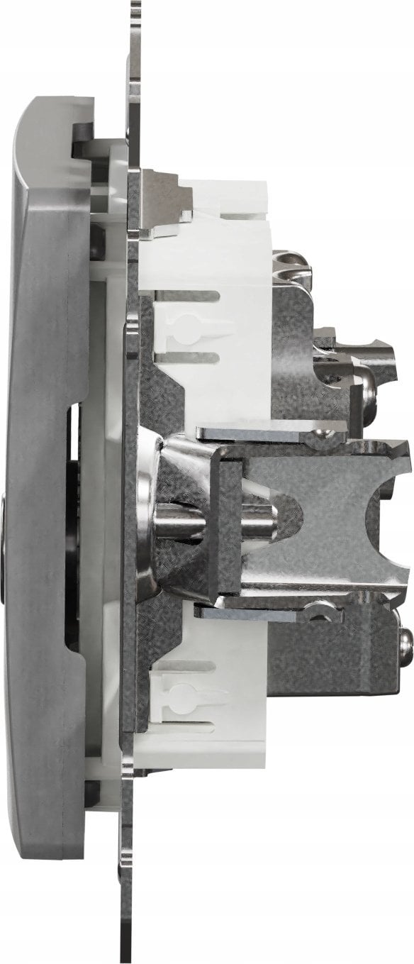 Prizë fundore TV Schneider Electric Sedna Design, 4 dB, montim i fshehtë, alumini argjendtë