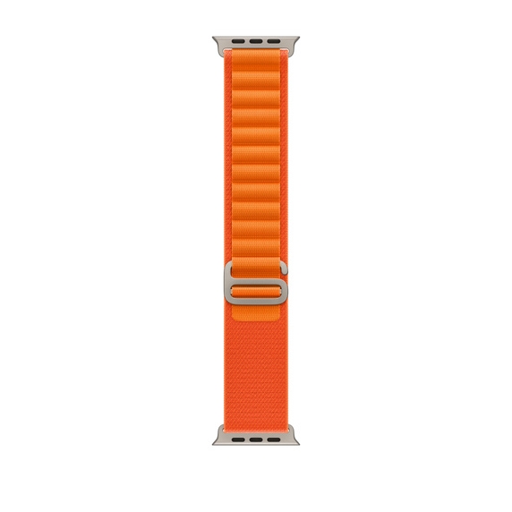 Apple Watch 49mm Band, Orange Alpine Loop - Small
