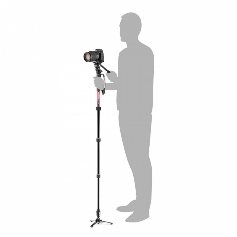 Manfrotto Element MII Monopod Video me kokë të lëngshme