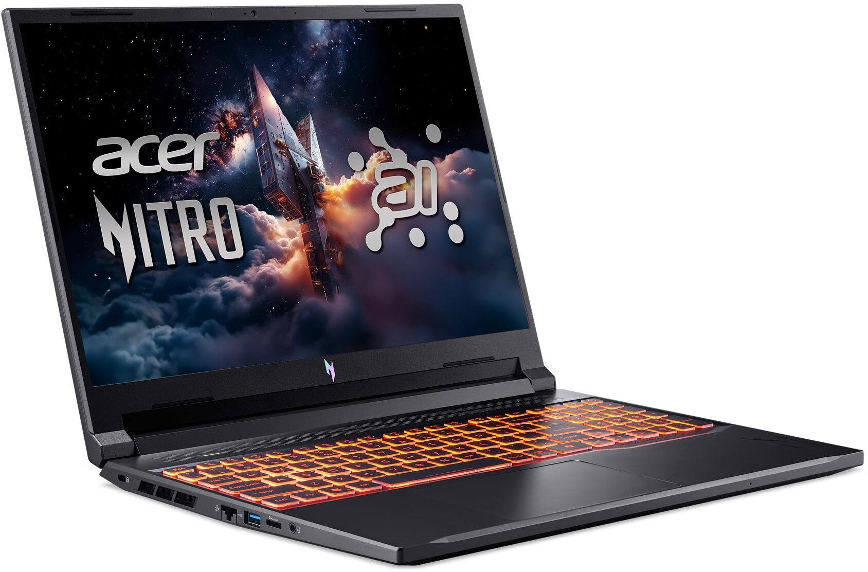 Laptop gaming Acer Nitro V 16, Ryzen 7, 16" WQXGA 180Hz, 16GB RAM, 1TB SSD, RTX 5070, i zi