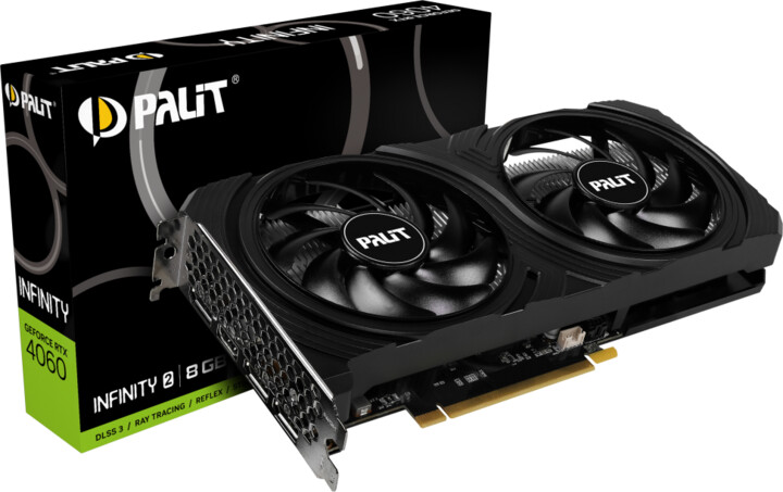 Kartelë grafike Palit GeForce RTX 4060 Infinity 2 8GB GDDR6