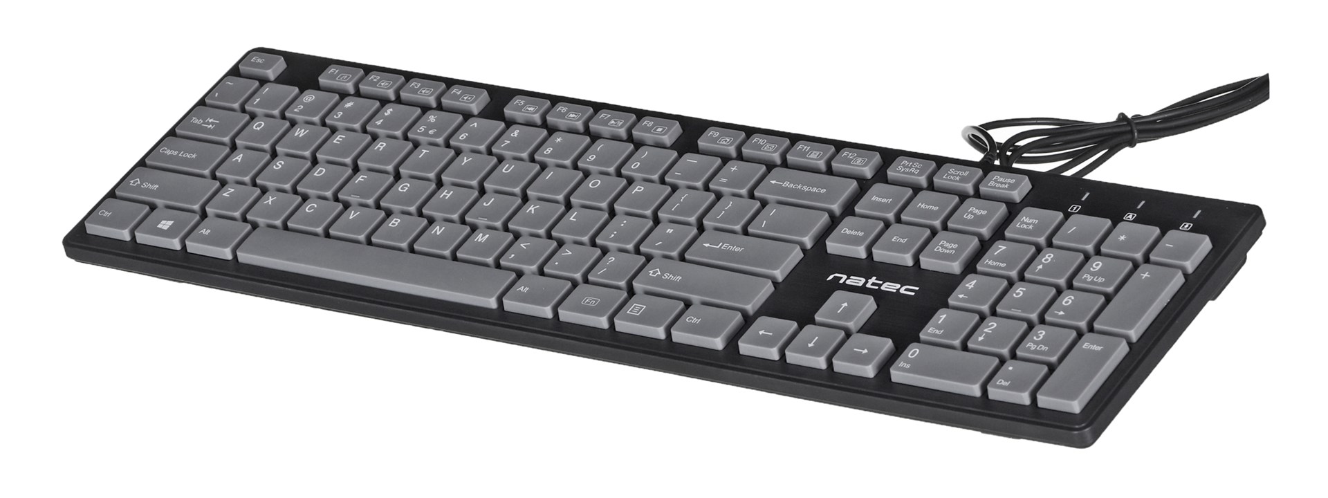 Tastierë Natec Discus 2, USB, e gjelbër