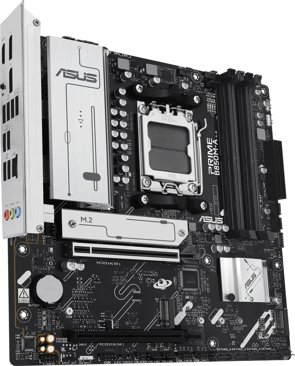 Pllakë amë ASUS PRIME B850M A CSM, DDR5, PCIe 5.0, mATX