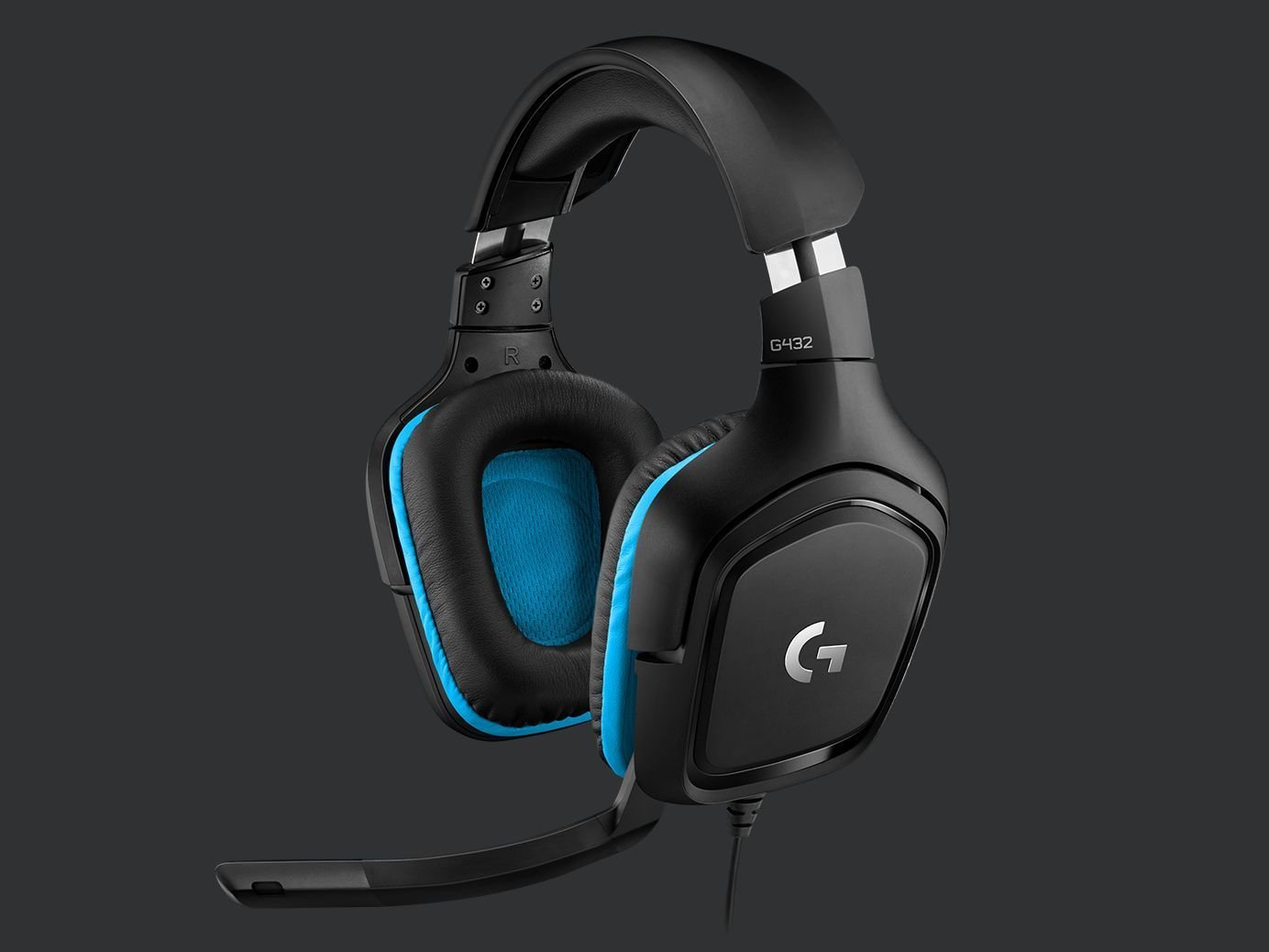 Set gaming Logitech G432 + G PRO X SuperLight 2, kufje 7.1, maus wireless, blu