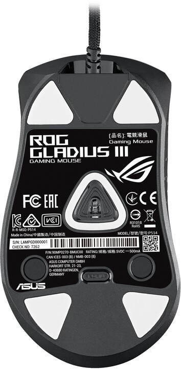 Maus ASUS ROG Gladius III, i zi