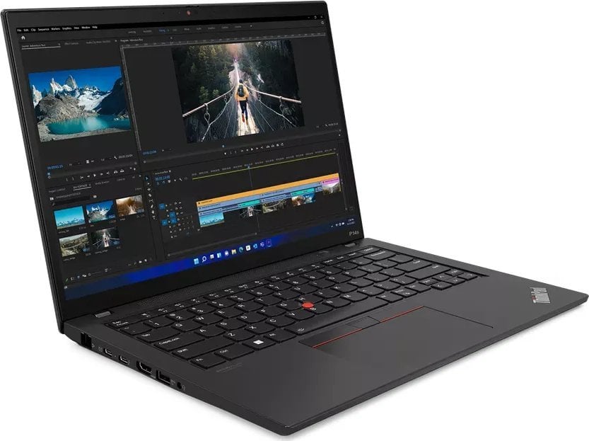 Laptop Lenovo ThinkPad P14s G4, 14", Intel Core i7 1360P, 32 GB RAM, 1 TB SSD, NVIDIA Quadro RTX A500, i zi