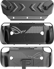 Set mbrojtës 5 në 1 JYS për konzollë Asus ROG Ally X, case, mbulesë ekrani, i zi