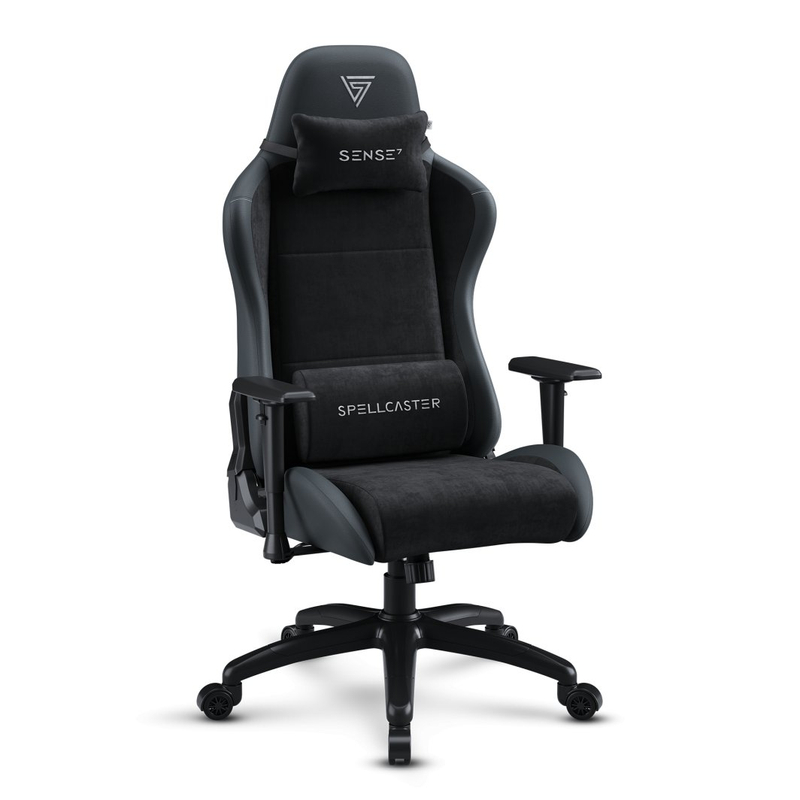 Karrige SENSE7 Spellcaster FUKU XL, material+lëkurë, e zezë/ hirtë