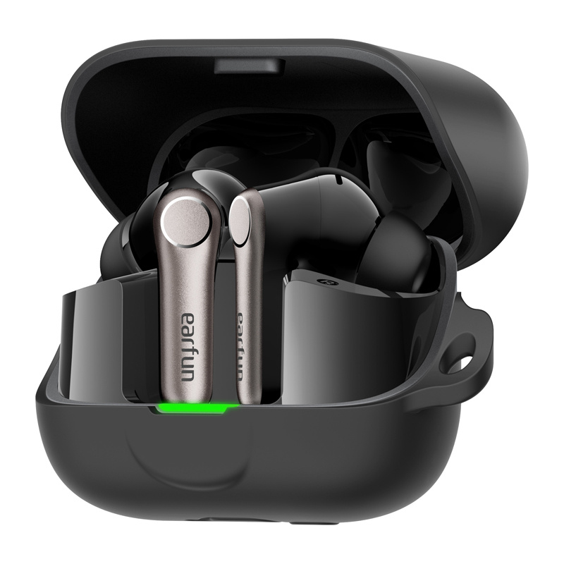 Kufje wireless EarFun Air Pro 4+, ANC, Hi-Res Audio, të zeza