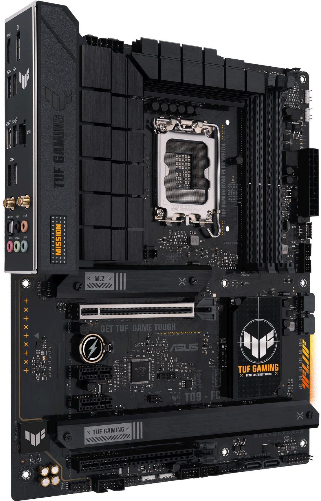 Motherboard ASUS TUF Gaming B760 Plus WIFI D4, Intel B760, LGA 1700, ATX