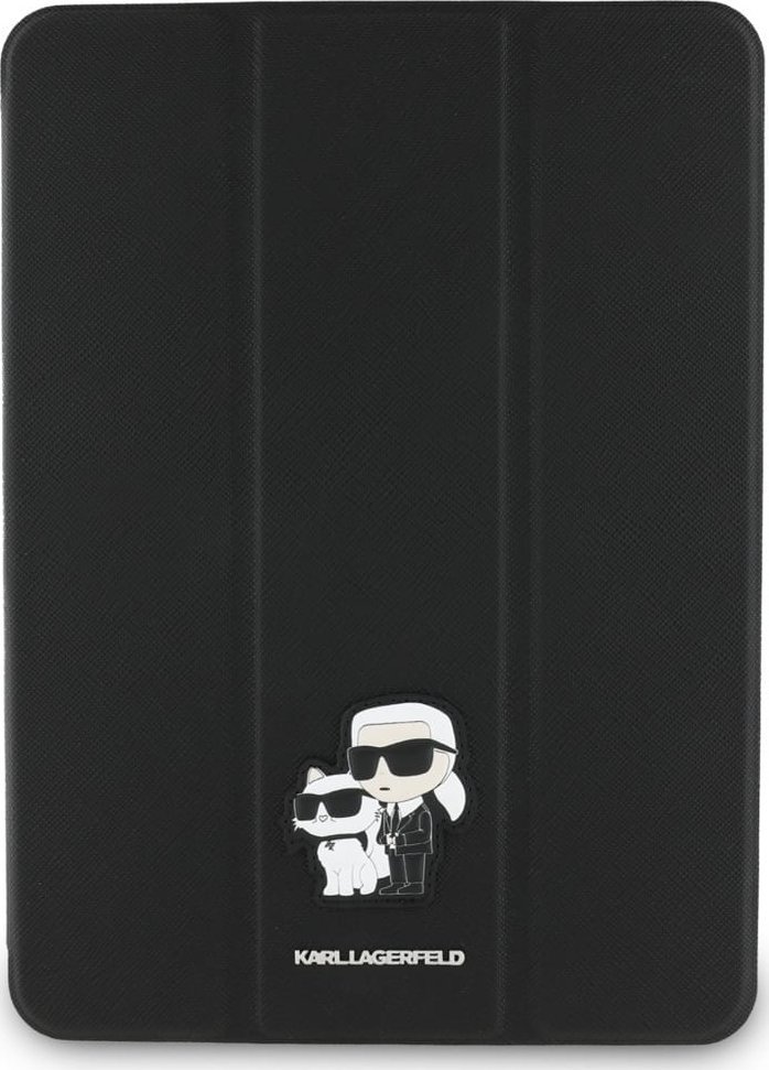 Mbulesë tablet Karl Lagerfeld KLFC11PM24SAKCK për iPad Pro 11", book cover, Saffiano, e zezë