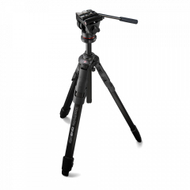 Трифутер Manfrotto ONE CF MKONEC-500X, флуидна глава 500X, јаглеродни влакна, црн